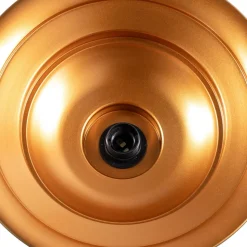 Hængelampe Sivani MR-637, antik guld, metal, Ø 39 cm