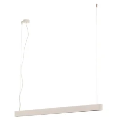 Hængelampe Soft hvid 125 cm