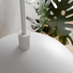 Hængelampe Sool, hvid, Ø 15 cm, metal