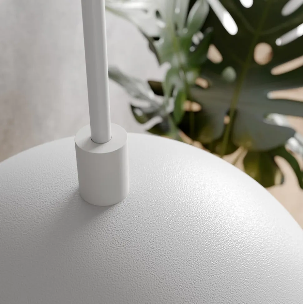 Hængelampe Sool, hvid, Ø 15 cm, metal