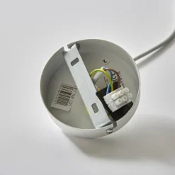 Hængelampe Sool, hvid, Ø 15 cm, metal