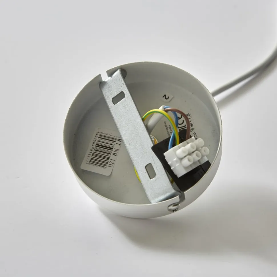 Hængelampe Sool, hvid, Ø 15 cm, metal