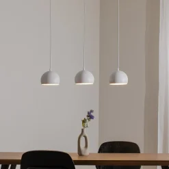 Hængelampe Sool, hvid, 3 lyskilder