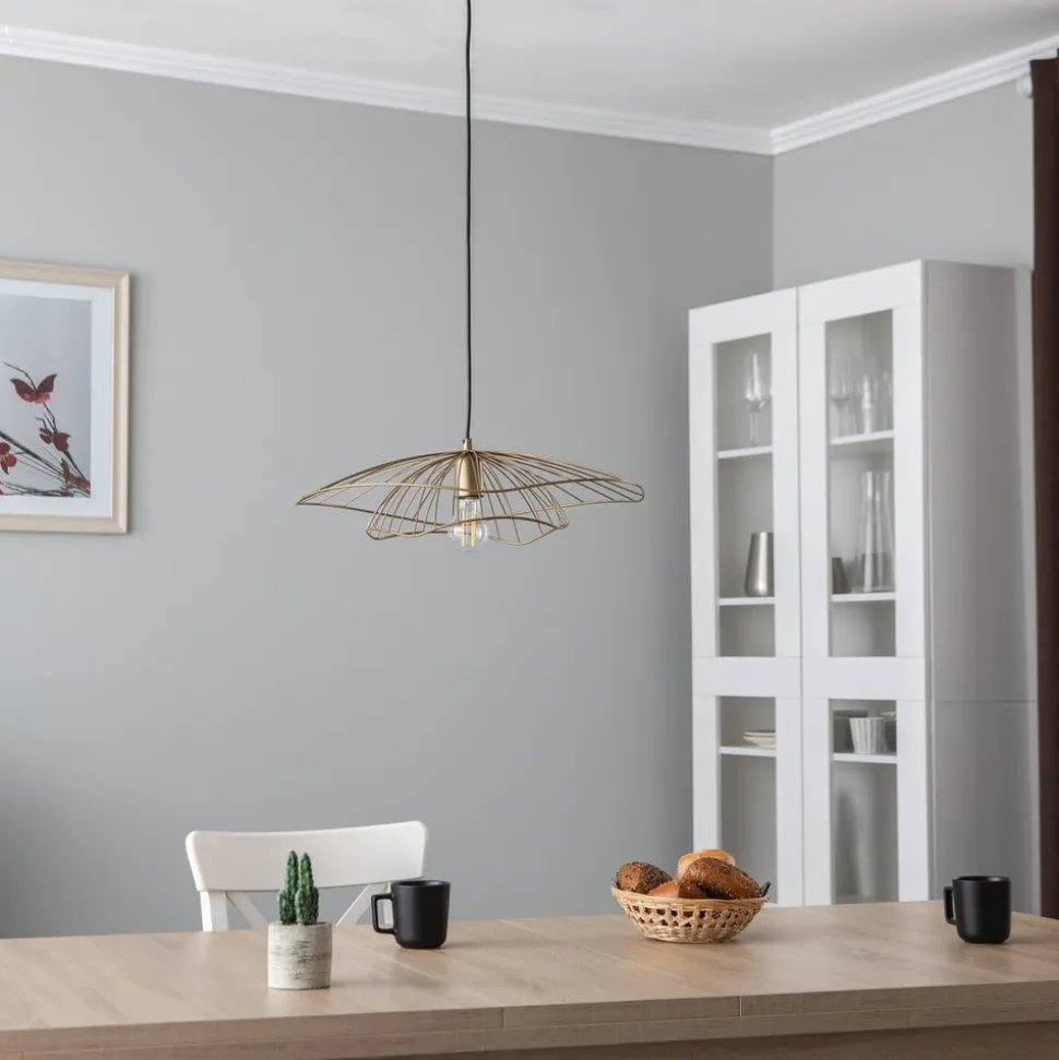 Hængelampe Tel 6503 Ø50cm sort antik