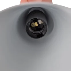 Hængelampe Tom, orange, metal, Ø 19 cm, E27