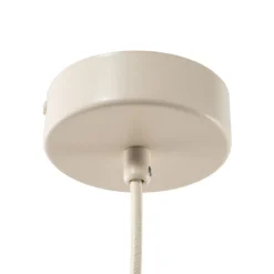 Hængelampe Uto, rød, Ø 30 cm, metal