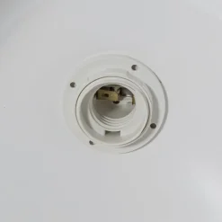 Hængelampe Uto, rød, Ø 30 cm, metal