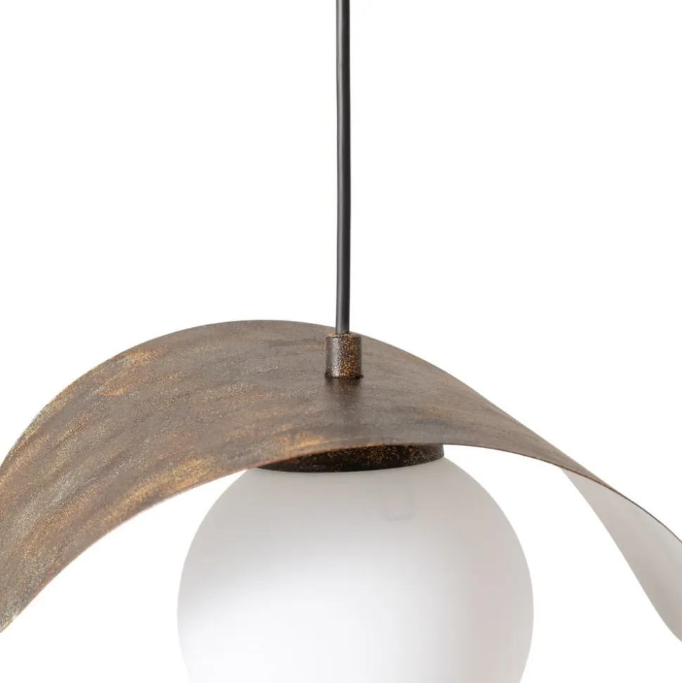 Hængelampe Vatoz, 3 lyskilder, sort, Ø 50 cm, metal