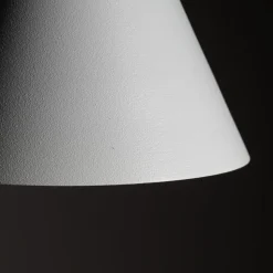 Hængelampe ZENITH, hvid, Ø 11 cm, metal, GU10