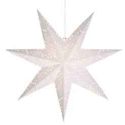 Hængende papirstjerne Romantic Star