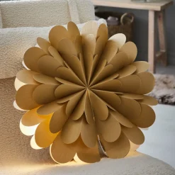 Hængestjerne Maravilla, guld Ø 60 cm