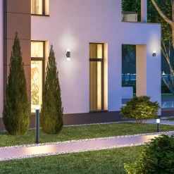 Hoosic - udendørsvæglampe med bevægelsessensor