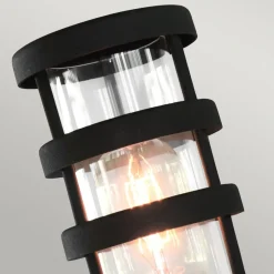 Hornbæk sokkellampe, sort