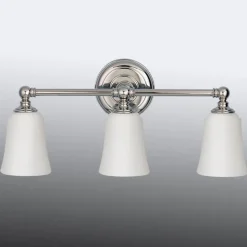 Huguenot Lake væglampe til badeværelse 3 lyskilde