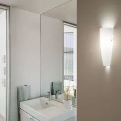 Hvid Dedalo væglampe IP44