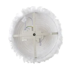 Hvid designer loftlampe Eos up