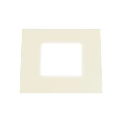 Hvid LED-indbygningslampe Klaus til indbyggede kasser