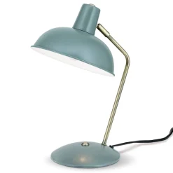 I vintagelook - bordlampen Fedra grøn