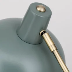 I vintagelook - bordlampen Fedra grøn