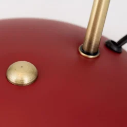 I vintagelook - Fedra bordlampe, rød