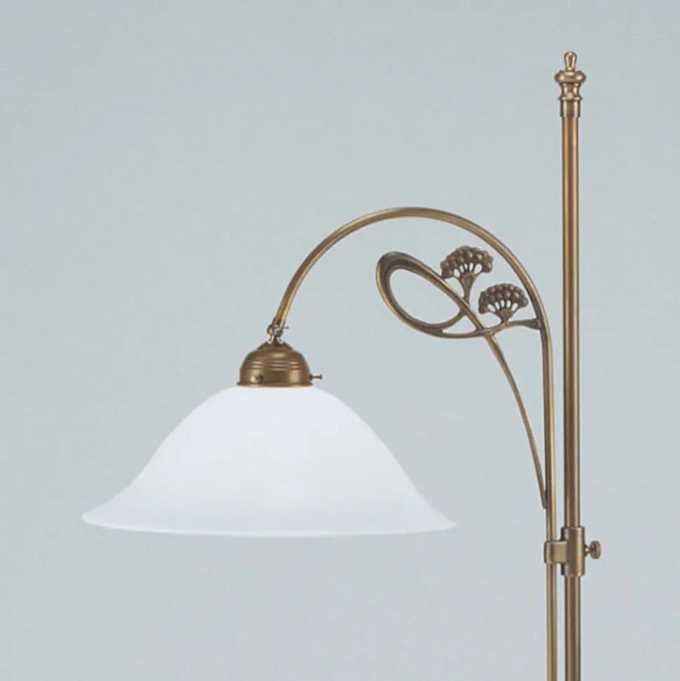 Ilka gulvlampe, messing fra Berlin