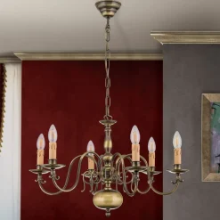 IMKE lysekrone i flamsk stil