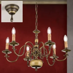 IMKE lysekrone i flamsk stil