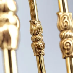 IMKE lysekrone i poleret messing med otte lys