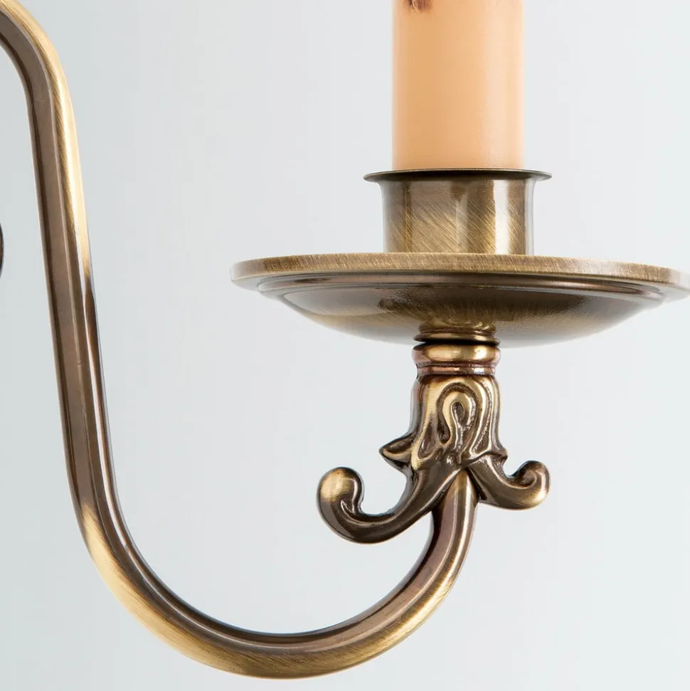 Imke væglampe, 1 lyskilde, mørkpatineret messing