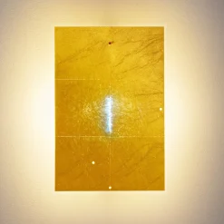 Ingo Maurer 24 Karat Blau Flat væglampe