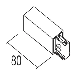 Ivela jordtilslutning højre, sort