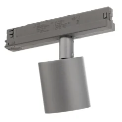 Ivela LED-skinnespot Perfetto Puro, 3-faset sølv 940