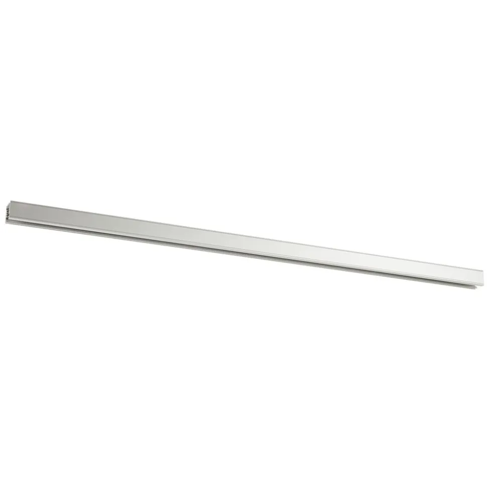 Ivela LKM Quadro 3-faseskinne, 1 m, sølv