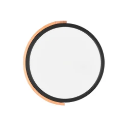 Jano LED-loftlampe, Ø 31,5 cm, 3.000 K, sort