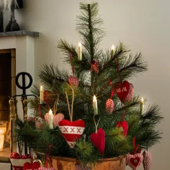 Juletræslys, trådløst, ekstrasæt, 8 cm 5 lyskilder