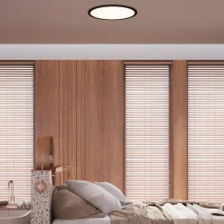 Karl LED-loftslampe, CCT, RGB-baggrundsbelysning, Ø 29 cm