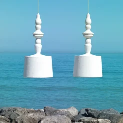 Karman Alibabig udendørs LED-hængelampe, Ø 50 cm