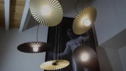 Karman Gonzaga LED-hængelampe, Ø 59 cm, hvid