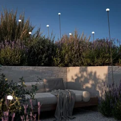 Karman LED-lampe med jordspyd MINUIT, højde 160 cm, sort, IP65