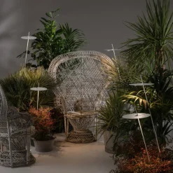 Karman Xana LED-hængelampe, hvid, højde 130 cm