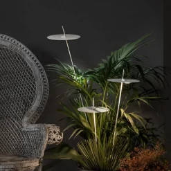 Karman Xana LED-hængelampe, hvid, højde 130 cm