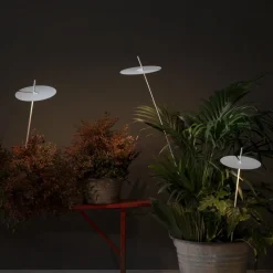 Karman Xana LED-hængelampe, hvid, højde 130 cm