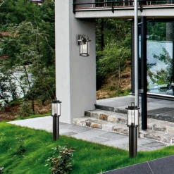 Kimolos sokkellampe, højde 60 cm