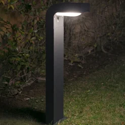 KLAMP antracitfarvet vejlampe