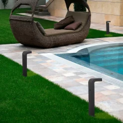 KLAMP antracitfarvet vejlampe