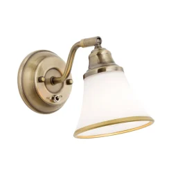 Klassisk TILDA væglampe med justerbart hoved