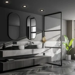 Kulana Mini indbygget spotlight LED IP44 3 st sort