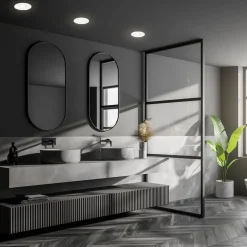 Kulana Mini indbygget spot LED IP44 3 stk hvid