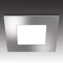 Kvadratisk armatur-lampe FQ 68-LED, sæt med 3 stk.