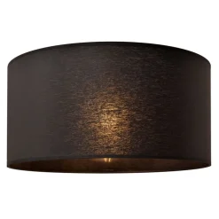 Lampeskærm Alba, Ø 40 cm, E27, sort